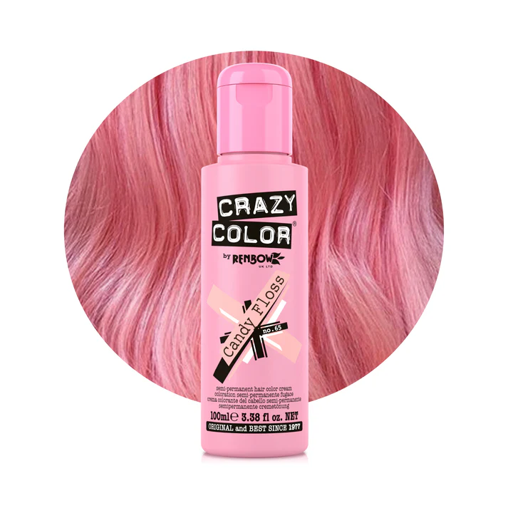 צבע שיער ורוד קנדי פלוס Candy Floss