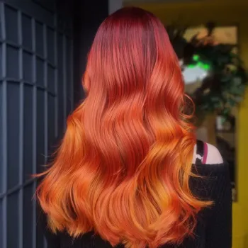 צבע שיער קורל רד Coral Red